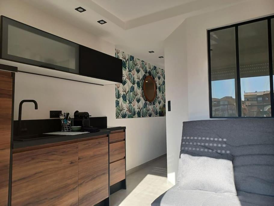 Cap'Nomad Studio Cote Port - Terrasse - Piscine - Parking Agde Eksteriør bilde